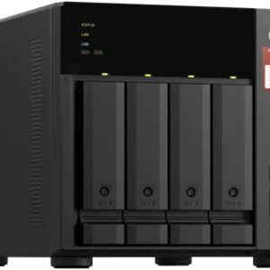 QNAP TS-473A-8G SAN/NAS 儲存系統 黑色