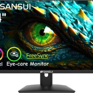 SANSUI 電腦顯示器 24 吋 IPS