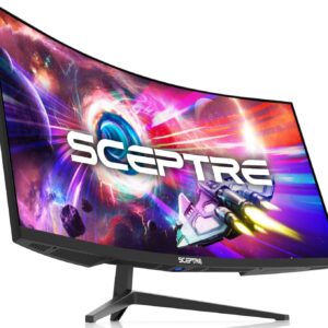 Sceptre 34 英吋(約 34 公分)曲面超寬WQHD 顯示器