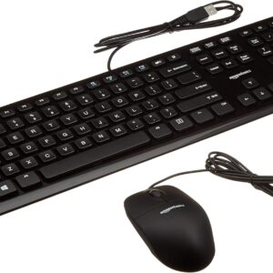 Amazon Basics USB 有線電腦鍵盤